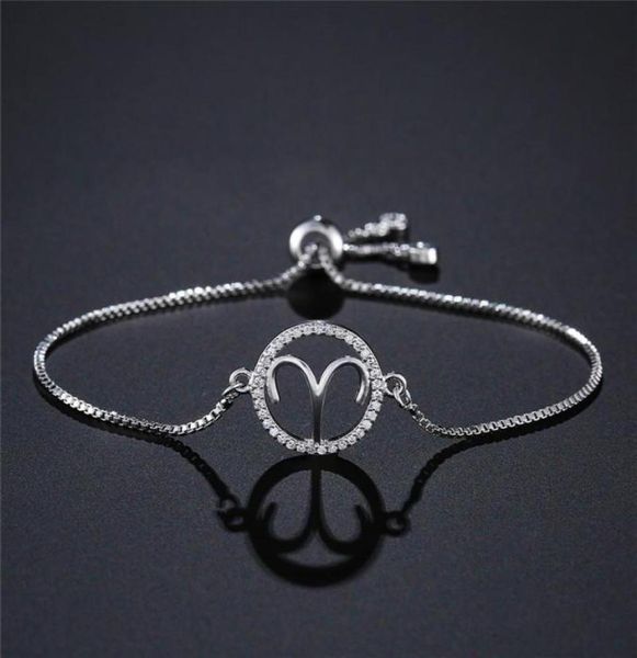 trendy 12 constellation charm bracelets for women girl luxury clear cubic zirconia zodiac bangles dropship link chain2721244, Black
trendy 12 constellation charm bracelets for women girl luxury clear cubic zirconia zodiac bangles dropship link chain2721244, Black