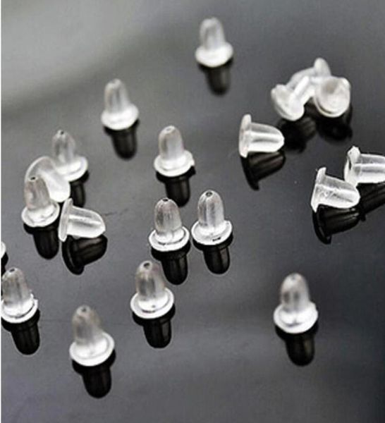 100pcs plastic rubber earring backs sers ear plugging earrings for women stud earring accessories 6456390, White
100pcs plastic rubber earring backs sers ear plugging earrings for women stud earring accessories 6456390, White