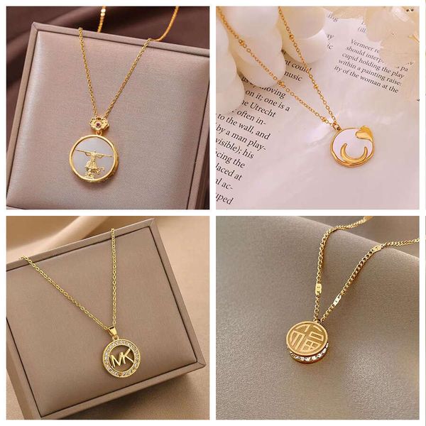 designer's light titanium steel necklace for women, versatile and popular design, fashionable pendant, elegant clawbone chain,, Silver
designer's light titanium steel necklace for women, versatile and popular design, fashionable pendant, elegant clawbone chain,, Silver