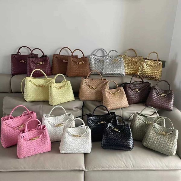 designer andiamo bag botegas small design metal rope buckle leather woven tote one shoulder portable large capacity vegetable basket women&#
designer andiamo bag botegas small design metal rope buckle leather woven tote one shoulder portable large capacity vegetable basket women&#