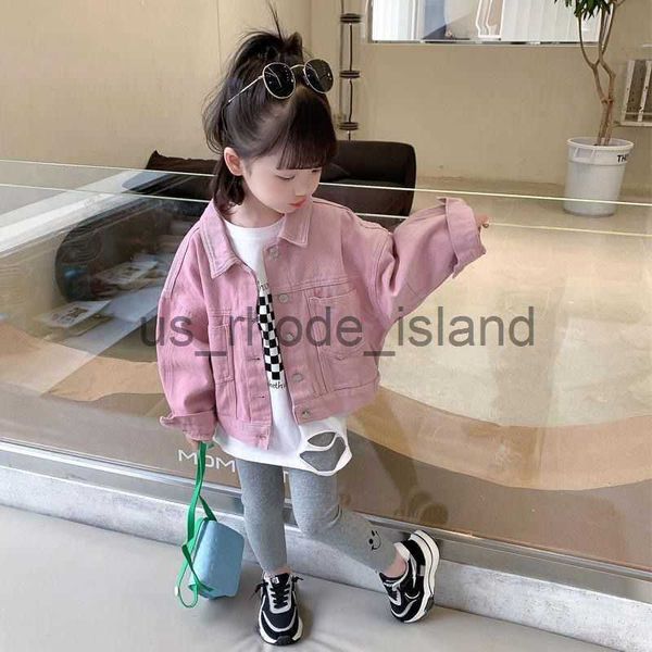 jackets pink solid denim girls coat spring autumn new korean version kids clothes fashion casual children jackets turn-down collar x0730, Blue;gray
jackets pink solid denim girls coat spring autumn new korean version kids clothes fashion casual children jackets turn-down collar x0730, Blue;gray