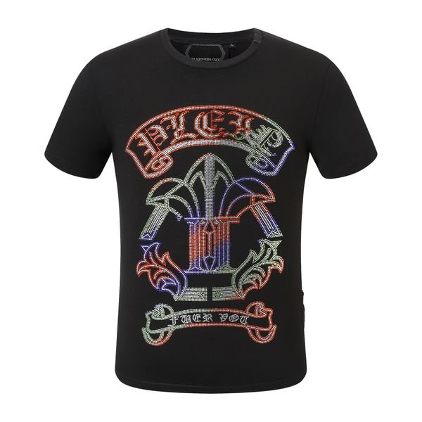 pp fashion men's tees designer t-shirt phillip plain summer rhinestone short sleeve round neck shirt tee skulls print streetwear colla, White;black
pp fashion men's tees designer t-shirt phillip plain summer rhinestone short sleeve round neck shirt tee skulls print streetwear colla, White;black
