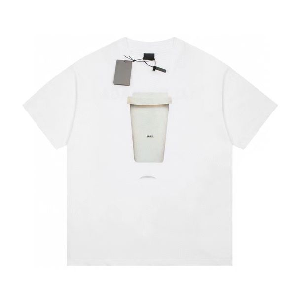23ss new woman men's t-shirts high end limited classic letter plastic cup printing tee summer beach breathable fashion street short sle, White;black
23ss new woman men's t-shirts high end limited classic letter plastic cup printing tee summer beach breathable fashion street short sle, White;black