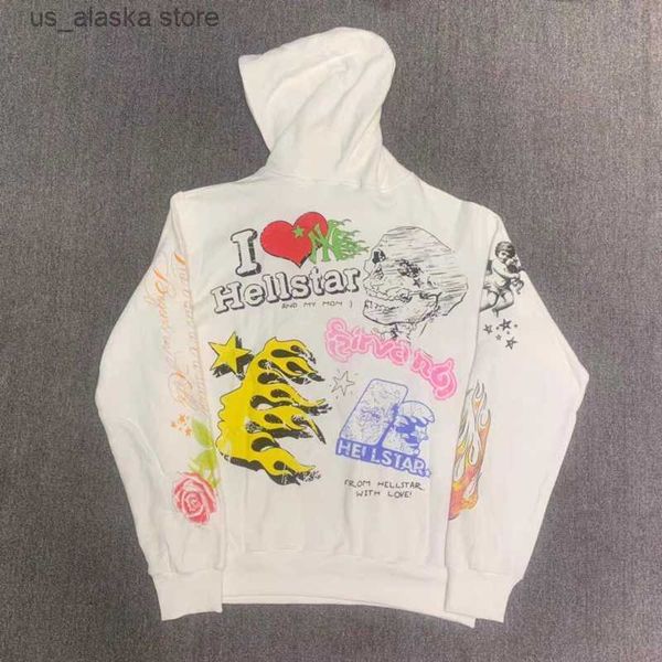 men's hoodies sweatshirts 2023 new hellstar hoodie high street popular fashion print hellstar wool hoop cloth couple hoodies real p t23, Black
men's hoodies sweatshirts 2023 new hellstar hoodie high street popular fashion print hellstar wool hoop cloth couple hoodies real p t23, Black