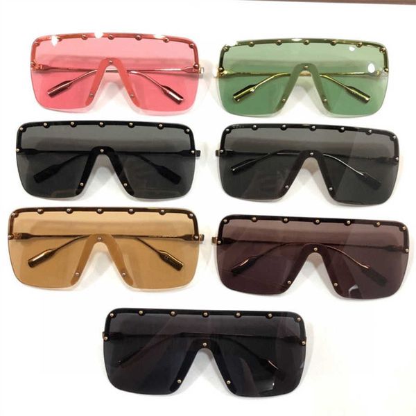 2023 new luxury designer g family style big box goggles star ins net red same one-piece sunglasses gg1245, White;black
2023 new luxury designer g family style big box goggles star ins net red same one-piece sunglasses gg1245, White;black