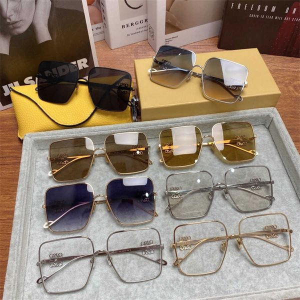 2023 luxury designer sunglasses new luo yijia metal big square network red ins same personalized lw sunglasses, White;black
2023 luxury designer sunglasses new luo yijia metal big square network red ins same personalized lw sunglasses, White;black