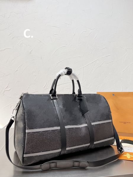 original brand bags mens duffel bags striped stitching letter handbags women shoulder bags luxury keepall totes airport luggage travel bag m
original brand bags mens duffel bags striped stitching letter handbags women shoulder bags luxury keepall totes airport luggage travel bag m