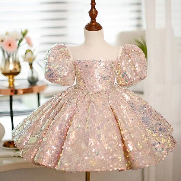 pink flower girls dress shiny bling baby girl clothes lace sequined applique beads puffy tulle kids birthday gown real picture first holy co, White;blue
pink flower girls dress shiny bling baby girl clothes lace sequined applique beads puffy tulle kids birthday gown real picture first holy co, White;blue