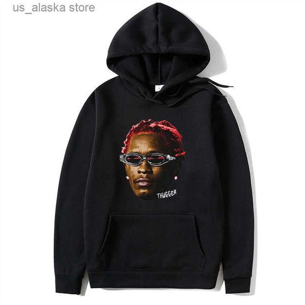 men's hoodies sweatshirts rapper young thug thugger red rare retro graphic hoody men's women hip hop oversized fleece hoodie sweat, Black
men's hoodies sweatshirts rapper young thug thugger red rare retro graphic hoody men's women hip hop oversized fleece hoodie sweat, Black