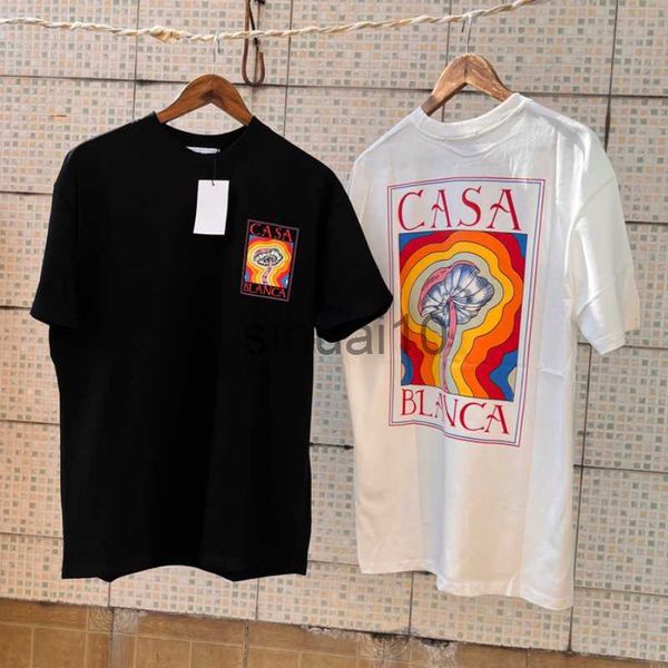 men's t-shirts summer casablanca t-shirt color mushroom letter print short sleeve casablanca men's and women's casual t-shirt, White;black
men's t-shirts summer casablanca t-shirt color mushroom letter print short sleeve casablanca men's and women's casual t-shirt, White;black