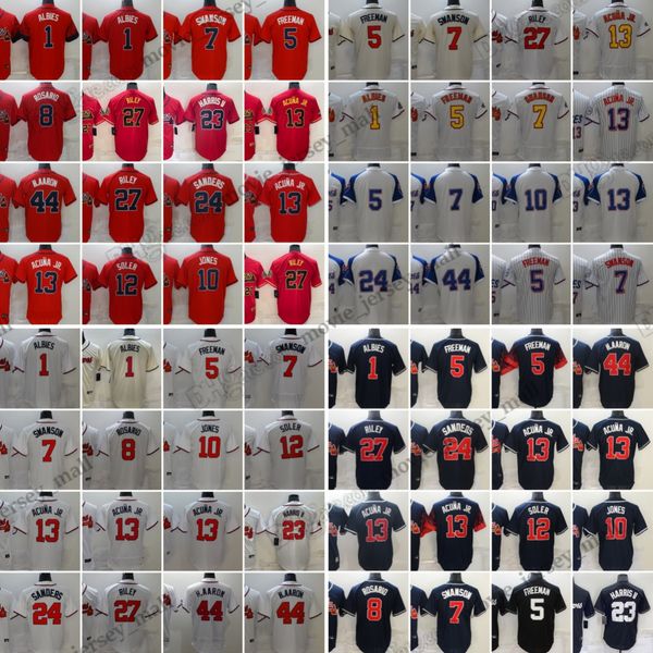 matt olson baseball jerseys austin riley hank aaron dansby swanson freddie an michael harris ii chipper jones team stitched jersey men size, Blue;black
matt olson baseball jerseys austin riley hank aaron dansby swanson freddie an michael harris ii chipper jones team stitched jersey men size, Blue;black