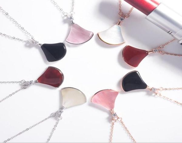 solid 925 sterling silver fan shaped pendant necklace black agate pink opal women collarbone necklaces jewelry5027316
solid 925 sterling silver fan shaped pendant necklace black agate pink opal women collarbone necklaces jewelry5027316