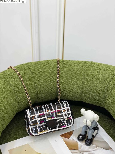 cc cross body european and american bag lady one shoulder chain luxury high chain clutch shoulders tote female purse, Black
cc cross body european and american bag lady one shoulder chain luxury high chain clutch shoulders tote female purse, Black