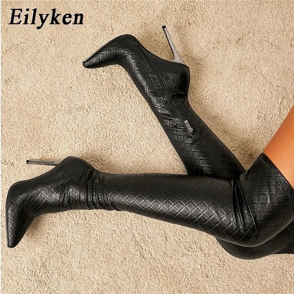 boots eilyken over the knee boots women thin heels pointed toe zipper thigh high booties winter nightclub party stripper shoes 230801, Black
boots eilyken over the knee boots women thin heels pointed toe zipper thigh high booties winter nightclub party stripper shoes 230801, Black