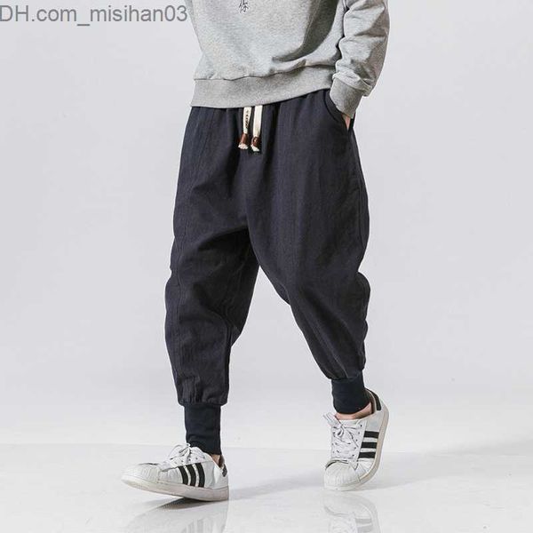 men's pants spring casual oversized harem pants men's street clothing solid color harajuku pocket pants men's cotton linen el, Black
men's pants spring casual oversized harem pants men's street clothing solid color harajuku pocket pants men's cotton linen el, Black