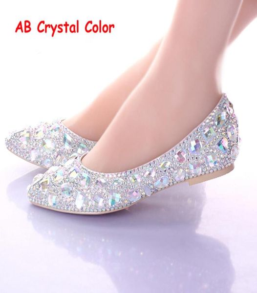 flat heels pointed toe ab crystal wedding shoes silver dancing flats performance show women dress shoes bridal bridesmaid shoes1736534, Black
flat heels pointed toe ab crystal wedding shoes silver dancing flats performance show women dress shoes bridal bridesmaid shoes1736534, Black