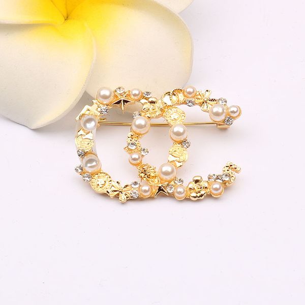 20style brand designer double letter brooch women men elegant classic style pearl flower brooches pin metal fashion jewelry accessories high, Gray
20style brand designer double letter brooch women men elegant classic style pearl flower brooches pin metal fashion jewelry accessories high, Gray