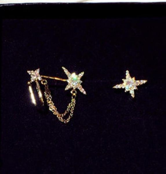 super shining glittering ins fashion luxury designer lovely cute diamond zircon star geometric asymmetric stud earrings for woman 8401812, Golden;silver
super shining glittering ins fashion luxury designer lovely cute diamond zircon star geometric asymmetric stud earrings for woman 8401812, Golden;silver