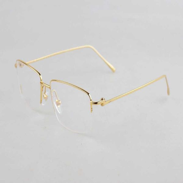 2023 new luxury designer sunglasses kajia series 0071 ultra light pure titanium myopia lens business style eye frame, White;black
2023 new luxury designer sunglasses kajia series 0071 ultra light pure titanium myopia lens business style eye frame, White;black