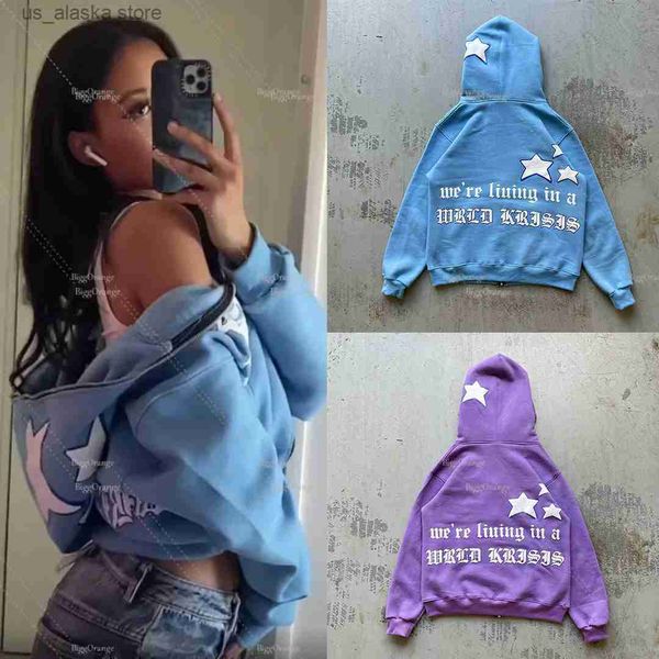 men's hoodies sweatshirts streetwear letter print hoodie women retro loose simple sweatshirt men zipper casual jacket women's wome, Black
men's hoodies sweatshirts streetwear letter print hoodie women retro loose simple sweatshirt men zipper casual jacket women's wome, Black