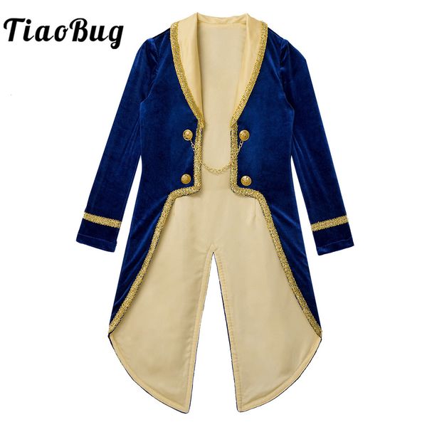 cosplay kids boys turn-down collar tuxedo jacket costume halloween cosplay birthday theme party tailcoat dress up clothes 230731, Blue
cosplay kids boys turn-down collar tuxedo jacket costume halloween cosplay birthday theme party tailcoat dress up clothes 230731, Blue