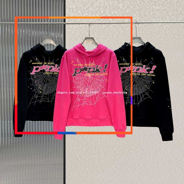 pink mens sp5der 555 spider hoodie designer hoodies men hoodie puff print hoody young thug sweatshirts pullover nevermind the spider heres t, Black
pink mens sp5der 555 spider hoodie designer hoodies men hoodie puff print hoody young thug sweatshirts pullover nevermind the spider heres t, Black