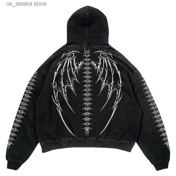 men's hoodies sweatshirts y2k hoodie sweatshirt men hip hop skull wings print oversized jacket 2023 new harajuku fashion punk rock goth, Black
men's hoodies sweatshirts y2k hoodie sweatshirt men hip hop skull wings print oversized jacket 2023 new harajuku fashion punk rock goth, Black