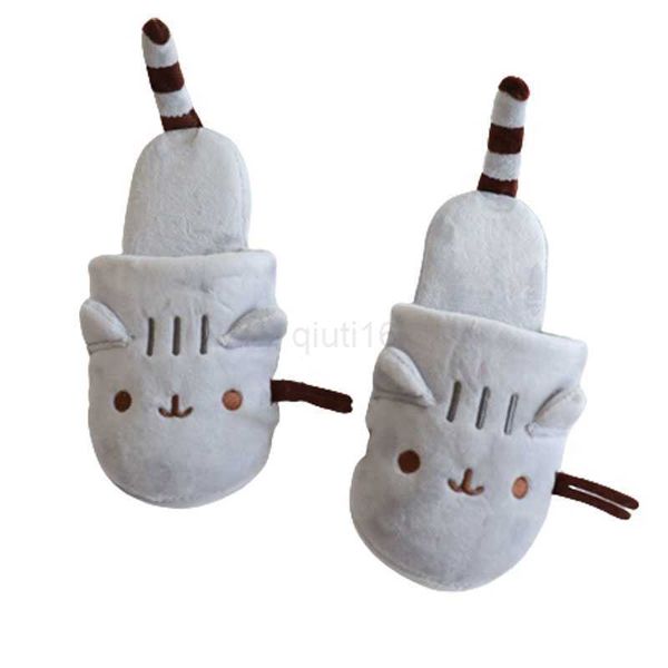 slippers cartoon plus blindfold creative soft stuffed gray cat keep warm indoor soft non slip shoes couple gift slippers women, Black
slippers cartoon plus blindfold creative soft stuffed gray cat keep warm indoor soft non slip shoes couple gift slippers women, Black