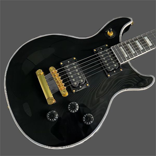 matsumoto taku chinese electric guitar, black, gold hardware, mahogany body and neck, 6 strings
matsumoto taku chinese electric guitar, black, gold hardware, mahogany body and neck, 6 strings