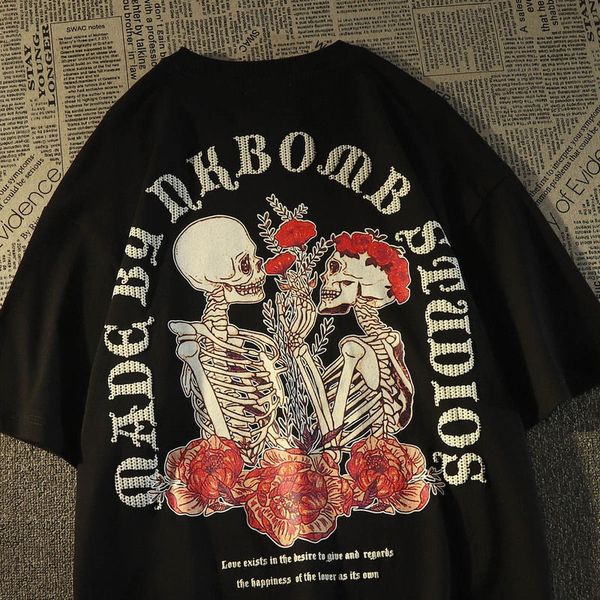 men's tshirts hip hop t shirt harajuku streetwear skull rose print tshirt men summer casual short sleeve oversized t shirt man clothin, White;black
men's tshirts hip hop t shirt harajuku streetwear skull rose print tshirt men summer casual short sleeve oversized t shirt man clothin, White;black