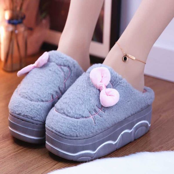 slippers bowknot cat slippers women's winter high heel mules girls fuzzy home shoes fur woman purple furry slides platform slippers, Black
slippers bowknot cat slippers women's winter high heel mules girls fuzzy home shoes fur woman purple furry slides platform slippers, Black