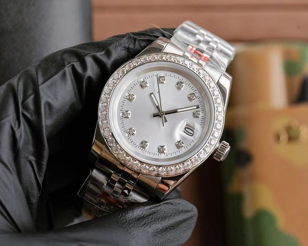 men's watch swiss mechanical watches stainless steel classic style no box japanese movement waterproof date 41mm, Slivery;brown
men's watch swiss mechanical watches stainless steel classic style no box japanese movement waterproof date 41mm, Slivery;brown