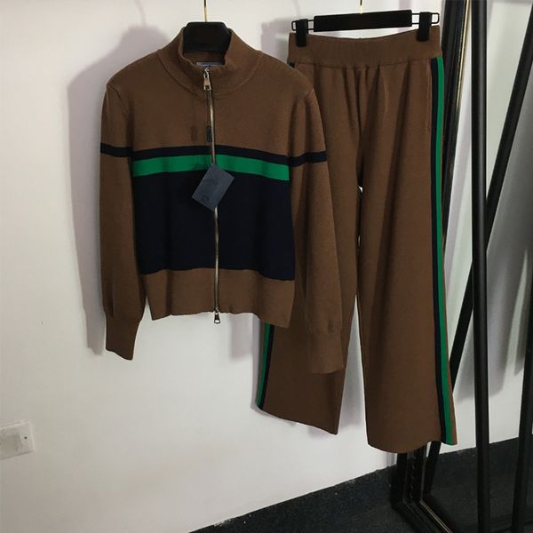 fashion women tracksuit zipper sweater coat wide leg pants knit cardigan jacket casual pants blouse sports set, Gray
fashion women tracksuit zipper sweater coat wide leg pants knit cardigan jacket casual pants blouse sports set, Gray