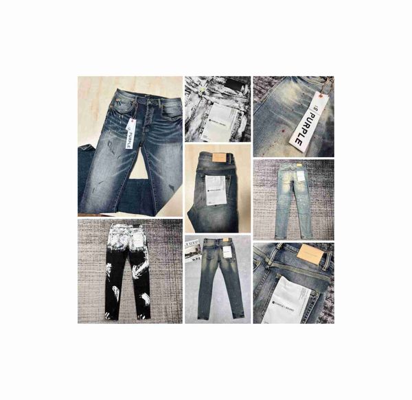 purple-bran* designer mens jeans ripped straight regular tears washed hole old long small foot straight tube style, Blue
purple-bran* designer mens jeans ripped straight regular tears washed hole old long small foot straight tube style, Blue