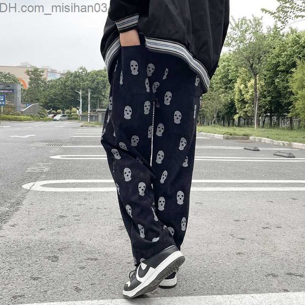 men's pants 2023 gothic skull full print casual drawstring men's crawler leggings corduroy straight sweatpants men's hip hop, Black
men's pants 2023 gothic skull full print casual drawstring men's crawler leggings corduroy straight sweatpants men's hip hop, Black