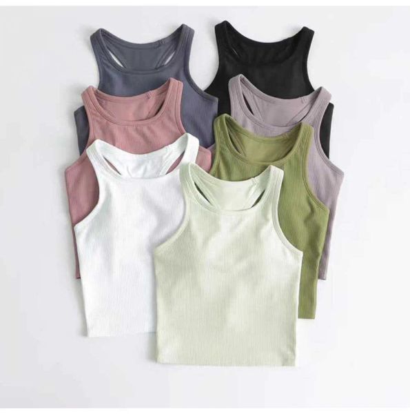 womens tracksuits tank slim fit sleeveless yoga outfits shirt brushed women workout sports with padded, Gray
womens tracksuits tank slim fit sleeveless yoga outfits shirt brushed women workout sports with padded, Gray
