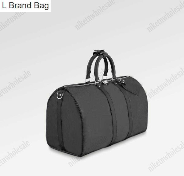 l bag sports duffle bag large capacity travel bags outdoor monograms leather shoulder bag designer luggage bag 6cjn, Black
l bag sports duffle bag large capacity travel bags outdoor monograms leather shoulder bag designer luggage bag 6cjn, Black