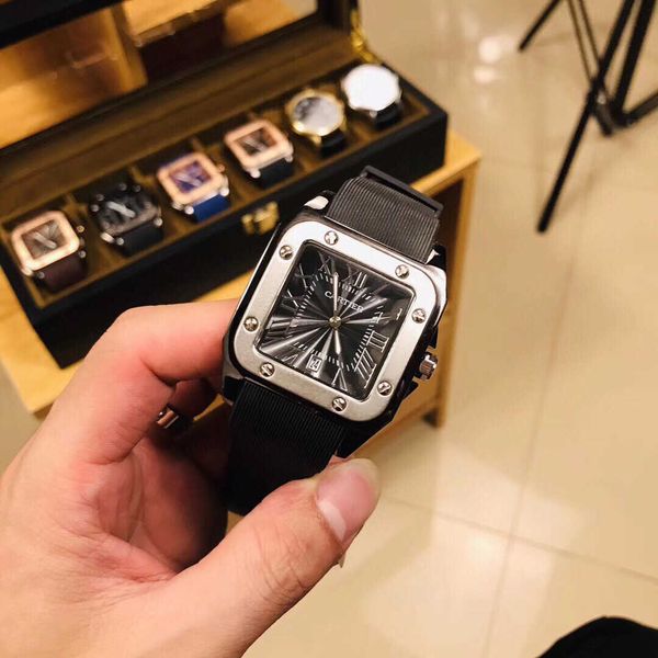 luxury classical santos watch for men movement quartz watches etb5 high qualiy prx montre luxe blue dial date uhr limited sales with box, Slivery;golden
luxury classical santos watch for men movement quartz watches etb5 high qualiy prx montre luxe blue dial date uhr limited sales with box, Slivery;golden
