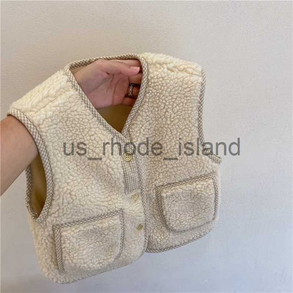 vest new winter toddlers kids lamb fleece vests sleeveless coats thicken warm baby children waistcoats x0802, Blue 
vest new winter toddlers kids lamb fleece vests sleeveless coats thicken warm baby children waistcoats x0802, Blue
