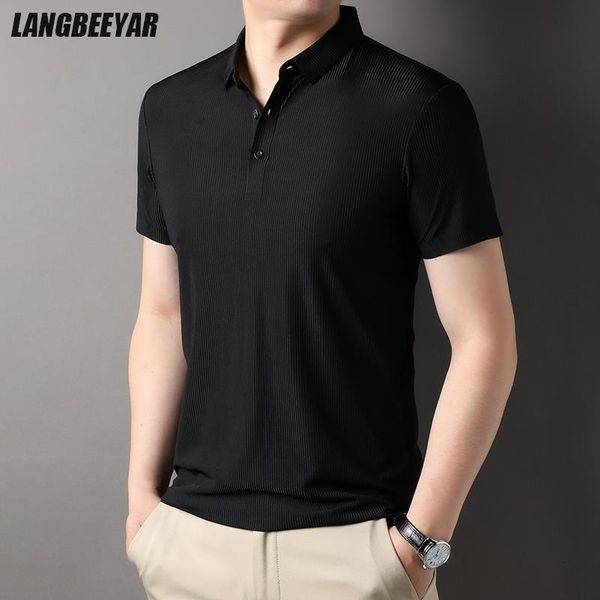 men's polos grade seamless summer brand mens plain casual turn down collar no polo shirt short sleeve fashions clothes men 230801, White;black
men's polos grade seamless summer brand mens plain casual turn down collar no polo shirt short sleeve fashions clothes men 230801, White;black