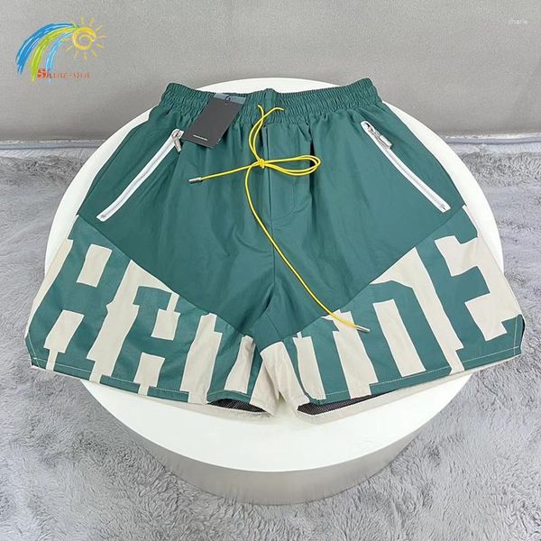 men's shorts reen blue black splicin rude sorts men women 1:1 loose inside mes zipper pockets breeces lon strin, White;black
men's shorts reen blue black splicin rude sorts men women 1:1 loose inside mes zipper pockets breeces lon strin, White;black