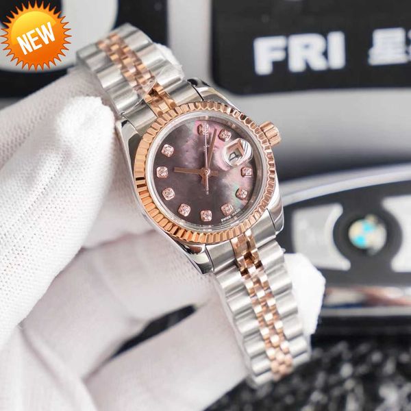 watches with box ladies watch fully automatic mechanical 28mm stainless steel strap diamond wristwatch waterproof design montre de luxe wris, Slivery;black
watches with box ladies watch fully automatic mechanical 28mm stainless steel strap diamond wristwatch waterproof design montre de luxe wris, Slivery;black