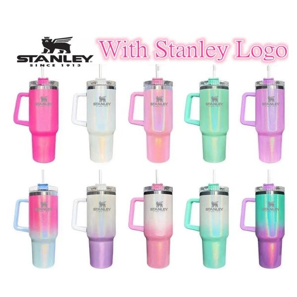 stanley logo 40oz rainbow stainless steel sublimation tumblers glitter 40 oz travel car mugs big capacity water cups with handles and lids d
stanley logo 40oz rainbow stainless steel sublimation tumblers glitter 40 oz travel car mugs big capacity water cups with handles and lids d