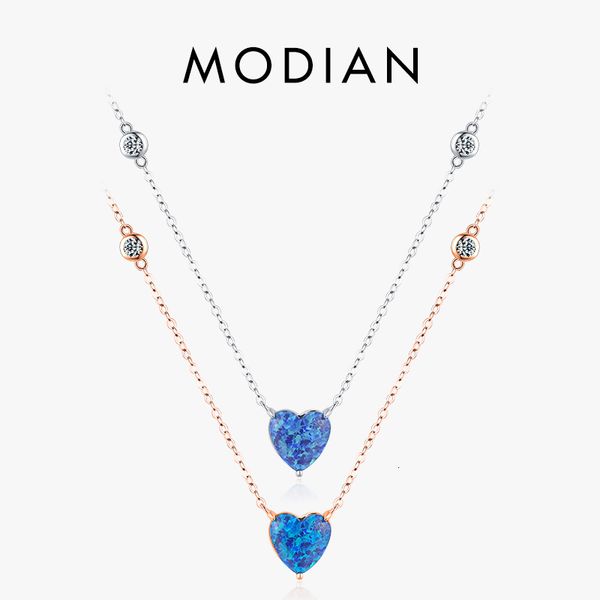 pendant necklaces modian 925 sterling silver eexquisite blue heart opal necklace fashion rose gold color link chain for women fine jewelry 2
pendant necklaces modian 925 sterling silver eexquisite blue heart opal necklace fashion rose gold color link chain for women fine jewelry 2