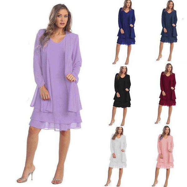 item title spring style womens chiffon stitching long sleeved large size medium two piece dress, Black;gray
item title spring style womens chiffon stitching long sleeved large size medium two piece dress, Black;gray