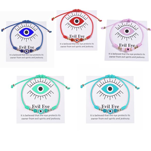 fashion handmade adjustable evil eye bead bracelet pink red blue color available, Golden;silver
fashion handmade adjustable evil eye bead bracelet pink red blue color available, Golden;silver