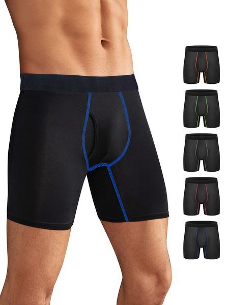 underpants 5pcs mens boxer briefs mesh knit fast dry sport polyester no ride up 6underwear with fly for men pack 230802, Black;white
underpants 5pcs mens boxer briefs mesh knit fast dry sport polyester no ride up 6underwear with fly for men pack 230802, Black;white