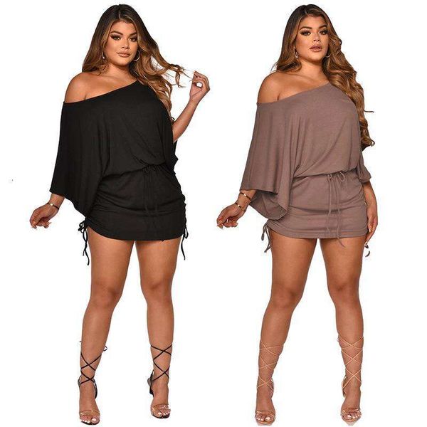 womens dress autumn winter bottomless straight shoulder bat sleeves fleated, Black;gray
womens dress autumn winter bottomless straight shoulder bat sleeves fleated, Black;gray
