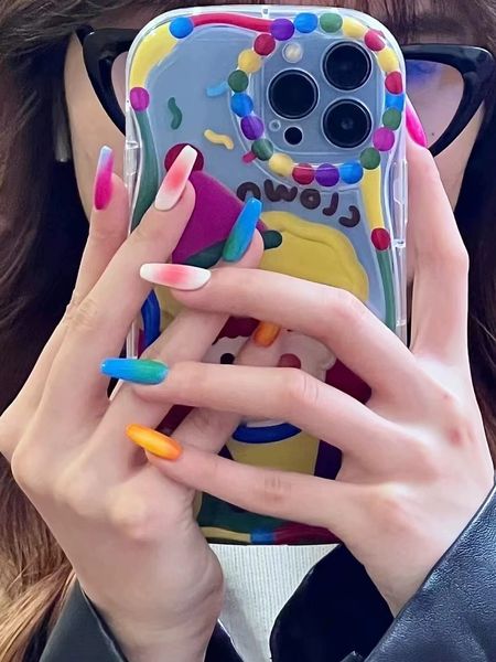 false nails wear pure nail, hand customized wearable finished nail enhancement patch, halo dye iridescence ins style candy color, Red;gold
false nails wear pure nail, hand customized wearable finished nail enhancement patch, halo dye iridescence ins style candy color, Red;gold