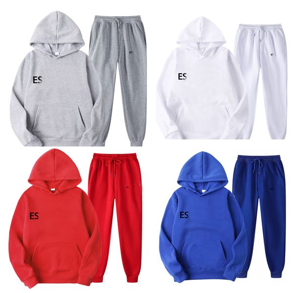 ess hoodie mens womens two piece pant woman tracksuit piece set female hoodie jacket pant with red essen hoodies designer home clothes men h, Black
ess hoodie mens womens two piece pant woman tracksuit piece set female hoodie jacket pant with red essen hoodies designer home clothes men h, Black
